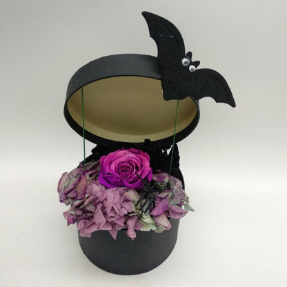 Caja Halloween con flores preservadas mod.3 Floreate