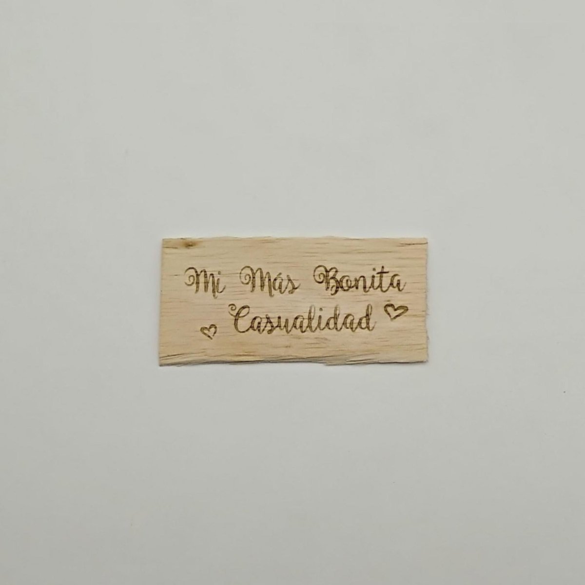 Cartel grabado en madera de gaza Floreate