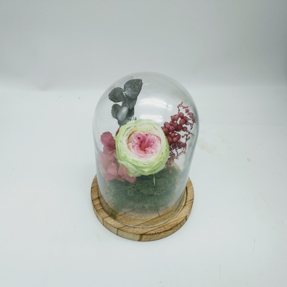 Cúpula mini con flores Floreate